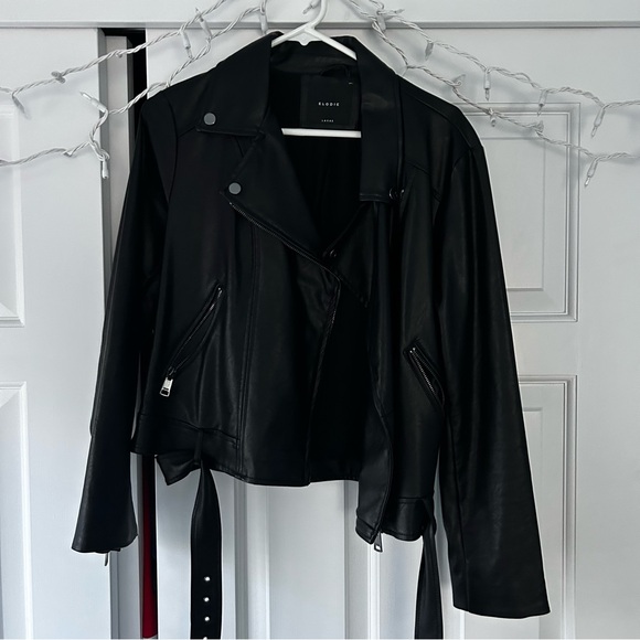 Elodie Vegan Leather Jacket Barely Worn!! - Picture 2 of 4